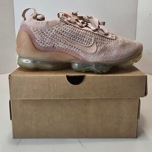 Nike Vapor Max 2021 FK Flyknit Pink oxford DJ9975-600 Women's- 6 US